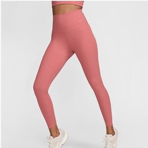 EUC Nike Zenvy Gentle Support High Waist Rib Leggings, size medium